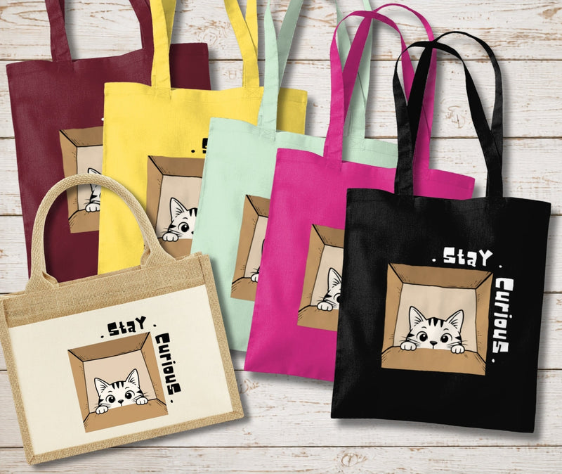 Stay Curious Cat Bag Collection