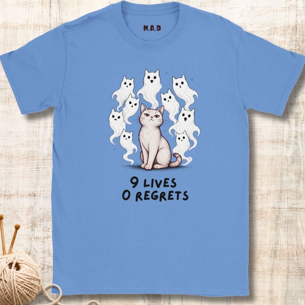 Nine Lives Zero Regrets T-shirt