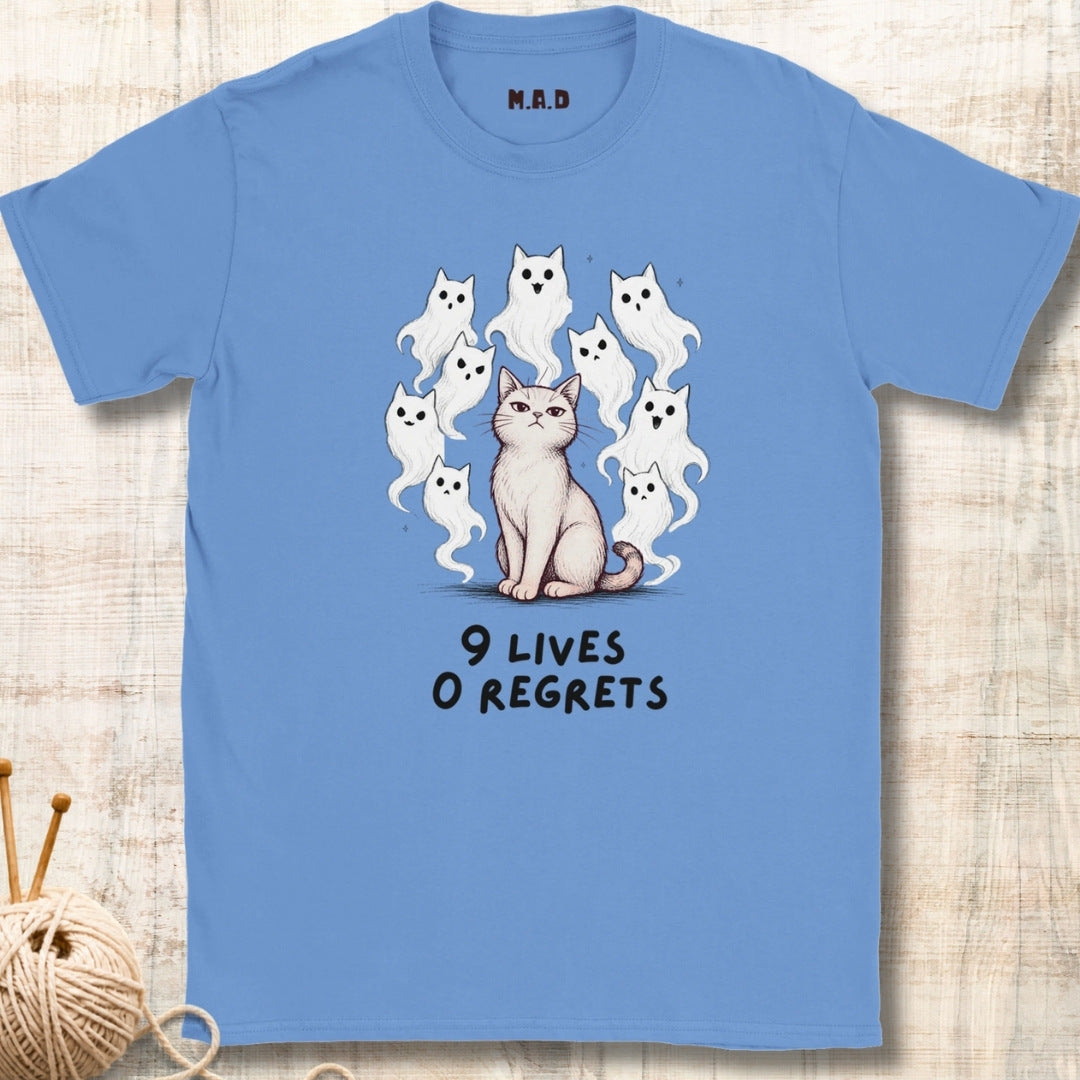 Nine Lives Zero Regrets T-shirt