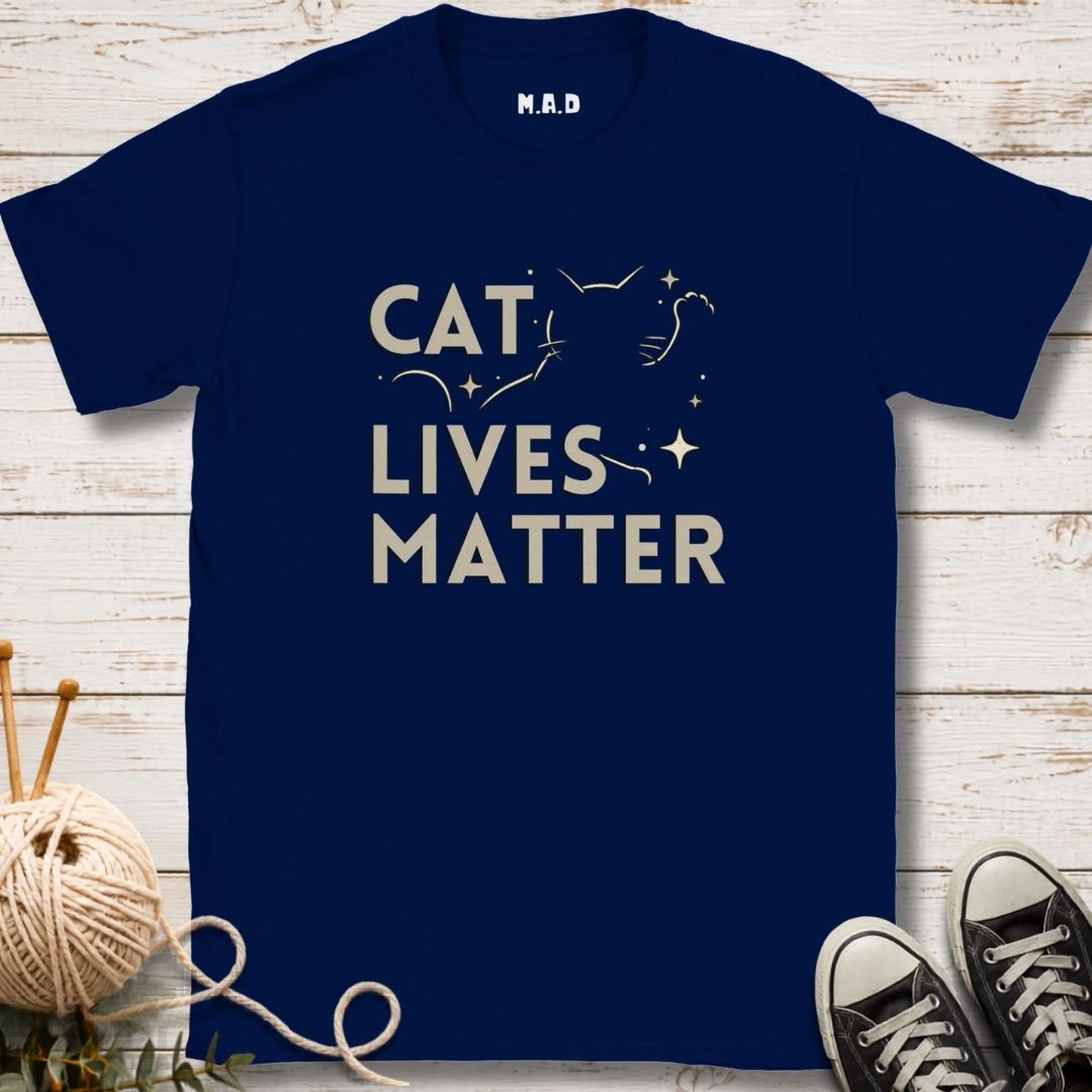 Cat Lives Matter T-shirt