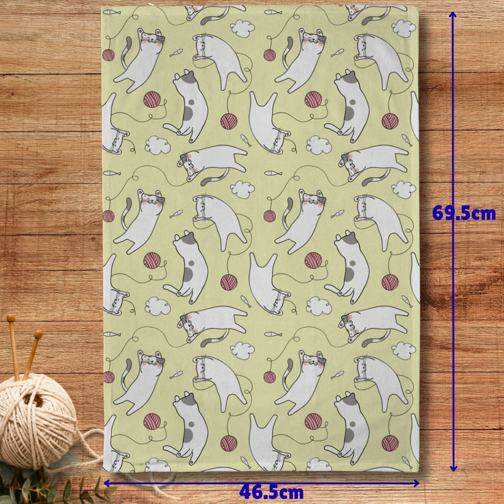 Chilled Cat Kitchen Towel