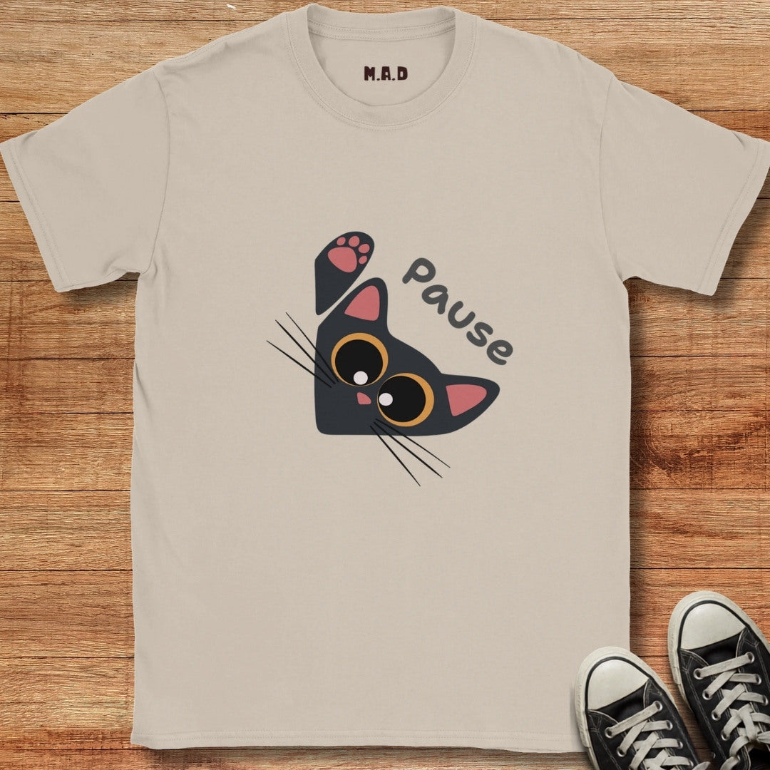 Cat Pause T-shirt