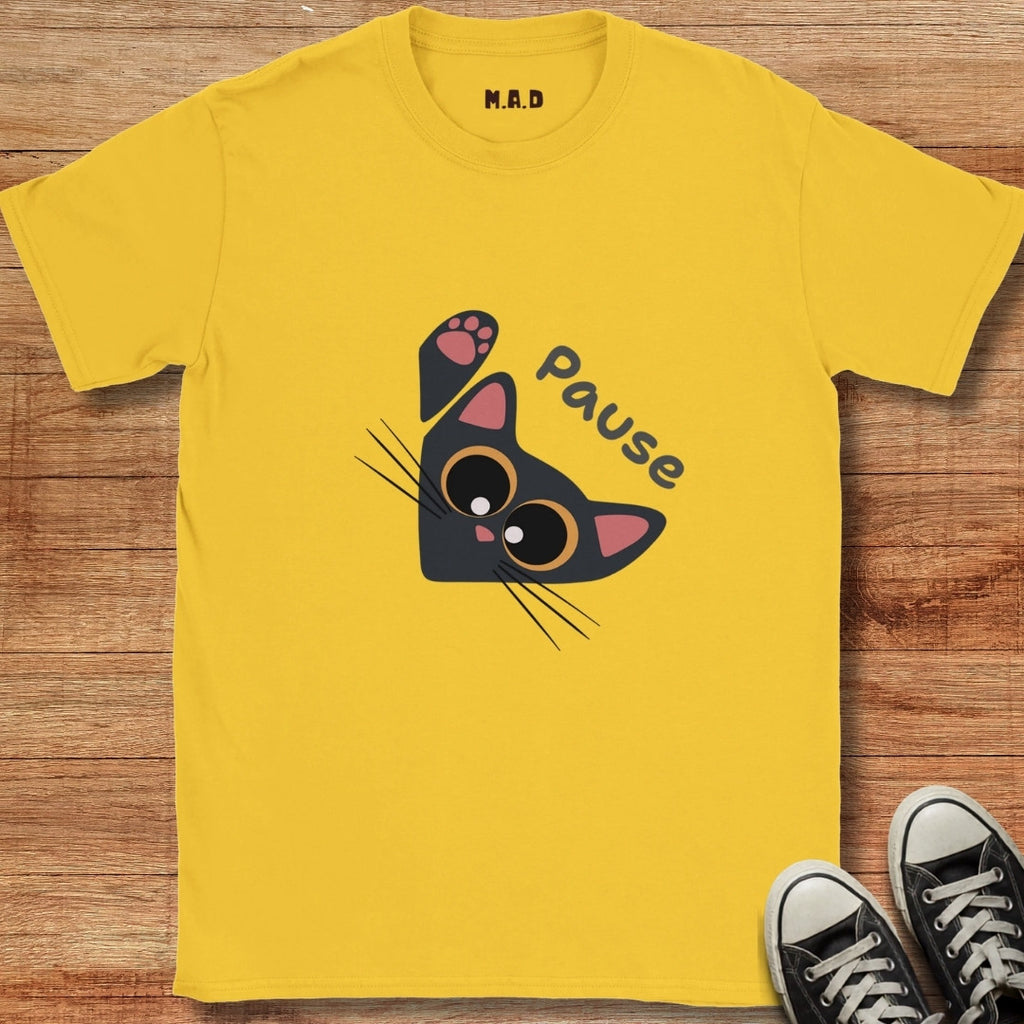 Cat Pause T-shirt