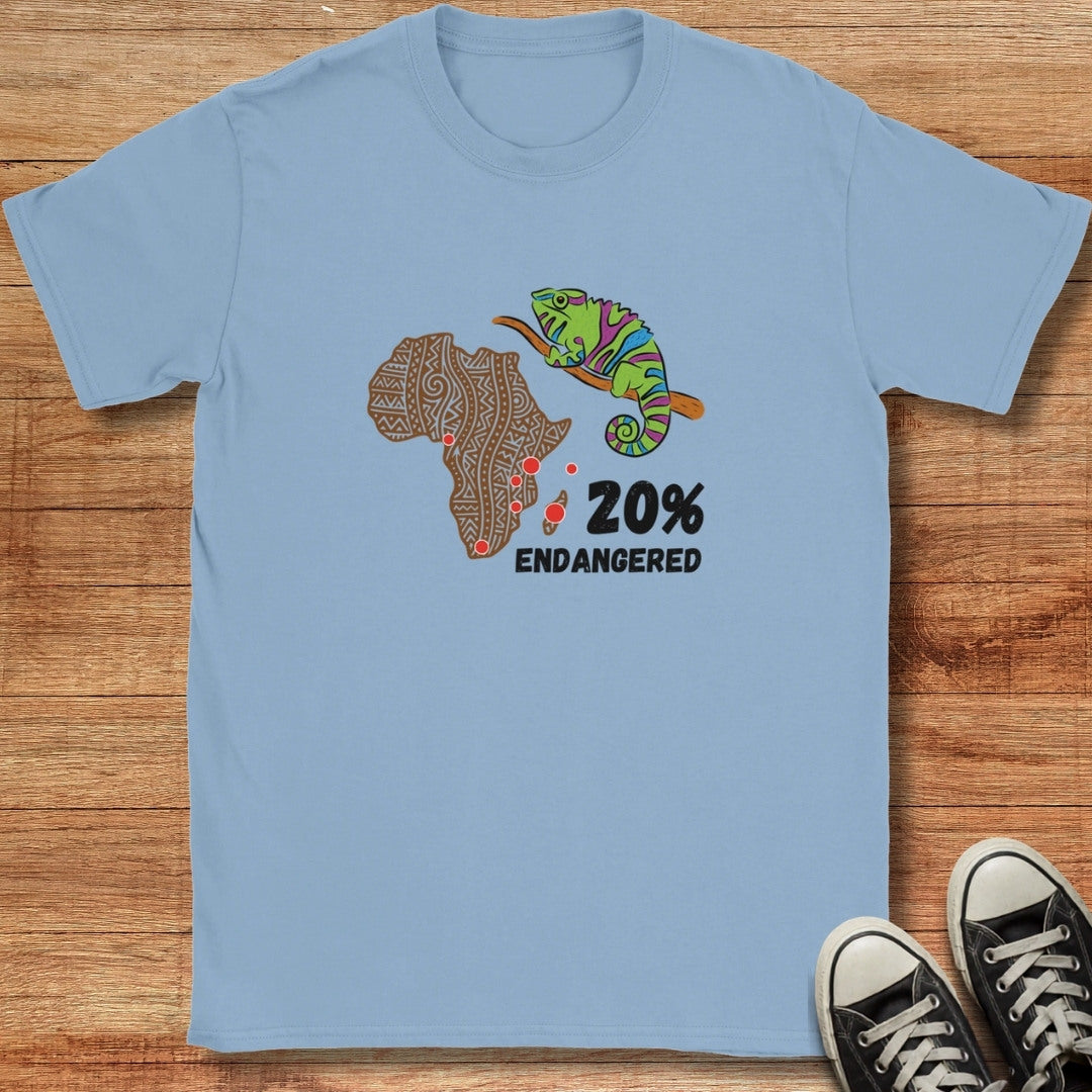 Chameleon Endangered 2 T-shirt