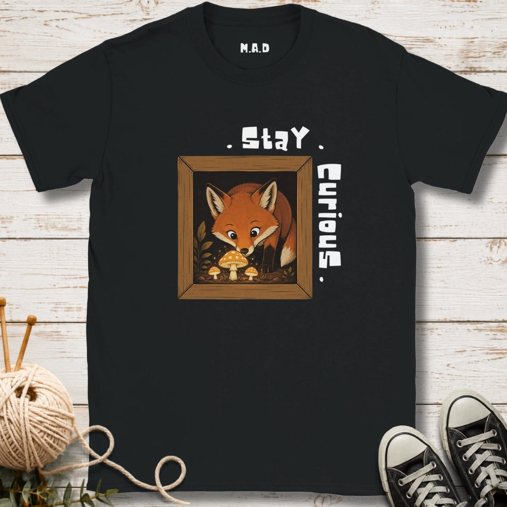 Stay Curious Fox T-shirt
