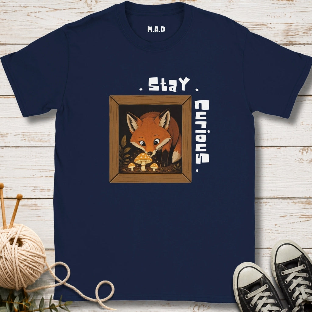 Stay Curious Fox T-shirt