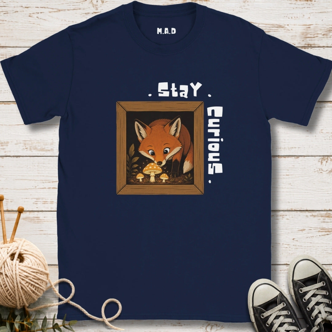 Stay Curious Fox T-shirt