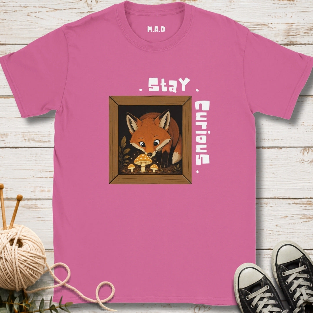 Stay Curious Fox T-shirt