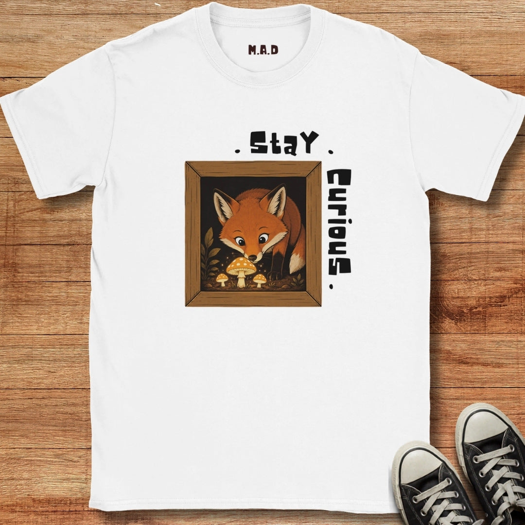 Stay Curious Fox T-shirt