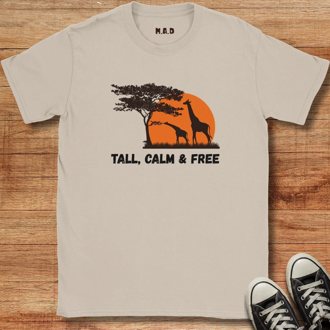 Tall Calm and Free T-shirt