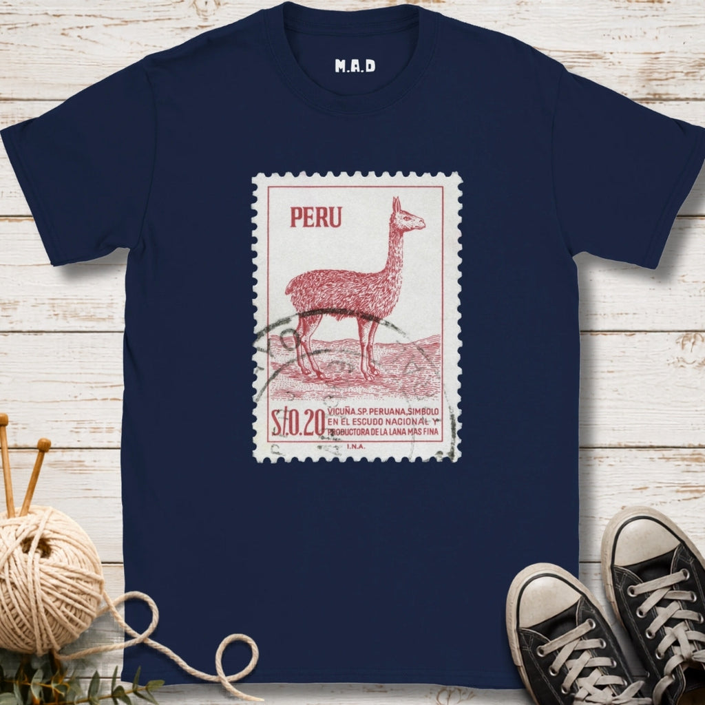 Llama Stamp (Peru edition) T-shirt