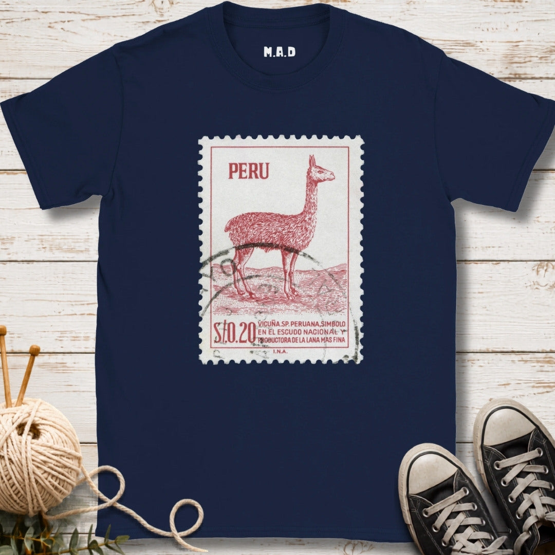 Llama Stamp (Peru edition) T-shirt
