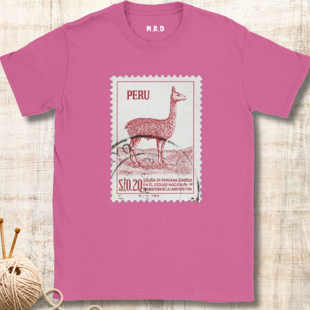 Llama Stamp (Peru edition) T-shirt