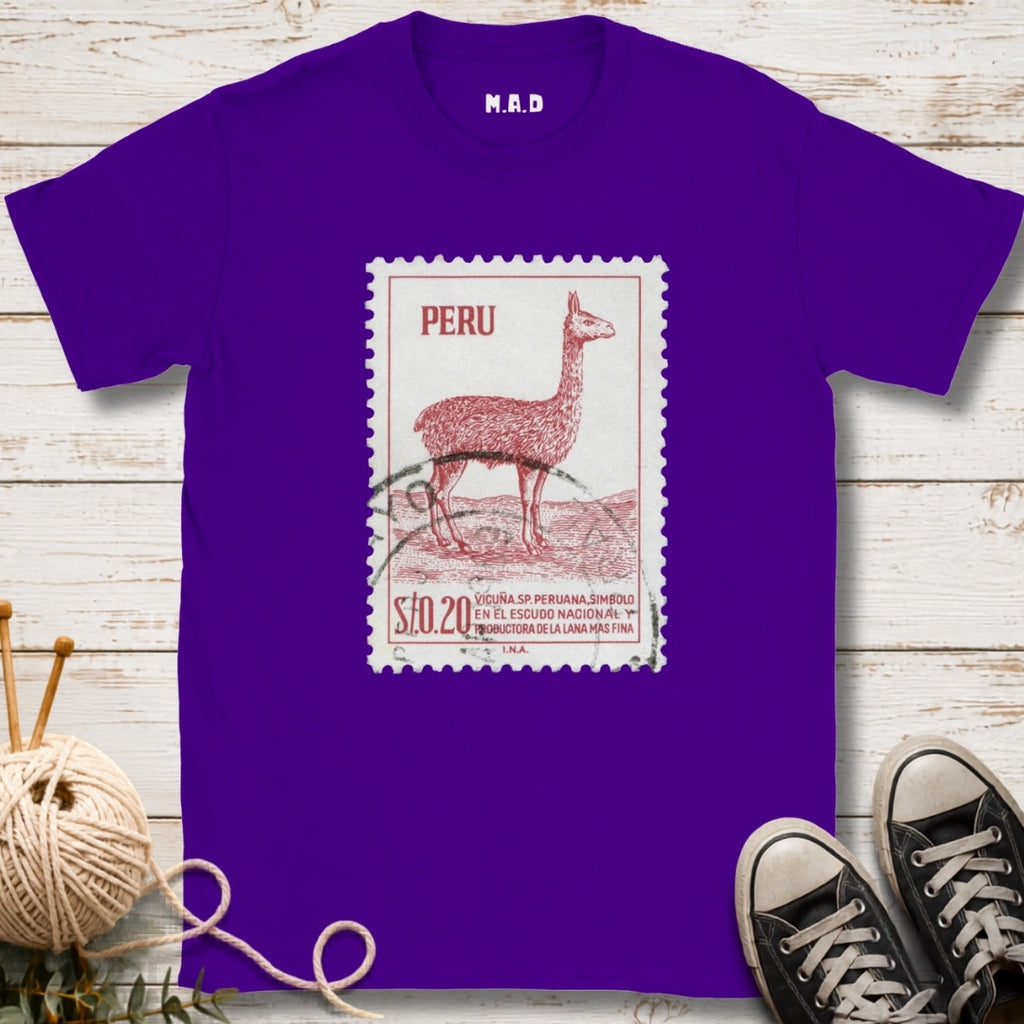 Llama Stamp (Peru edition) T-shirt