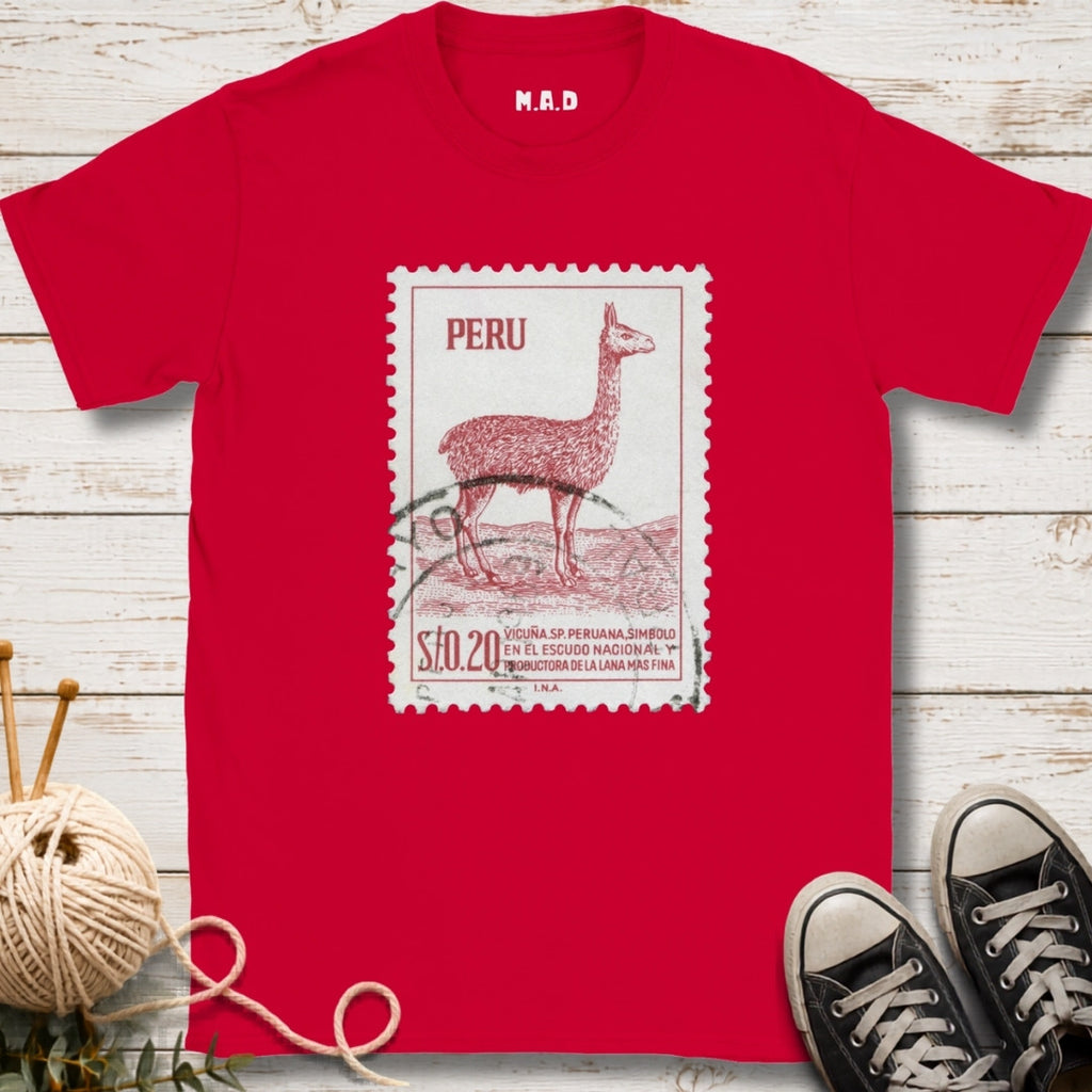 Llama Stamp (Peru edition) T-shirt