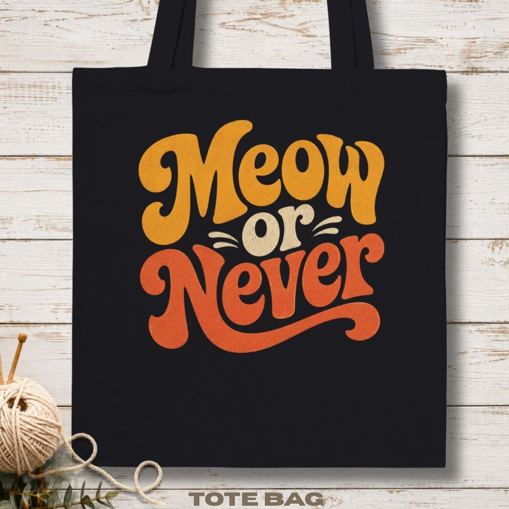 Meow or Never Tote Bag