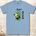 Stay Curious Panda Light T-shirt