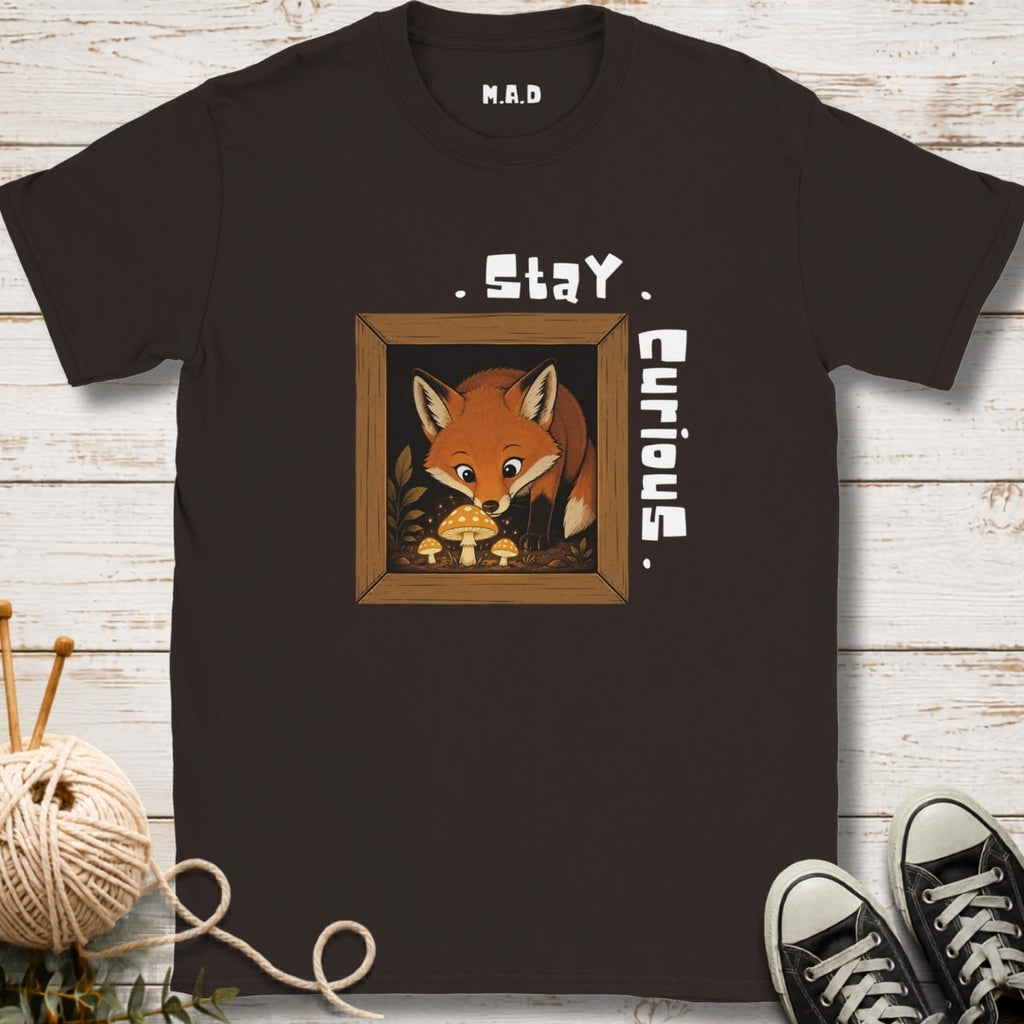 Stay Curious Fox T-shirt