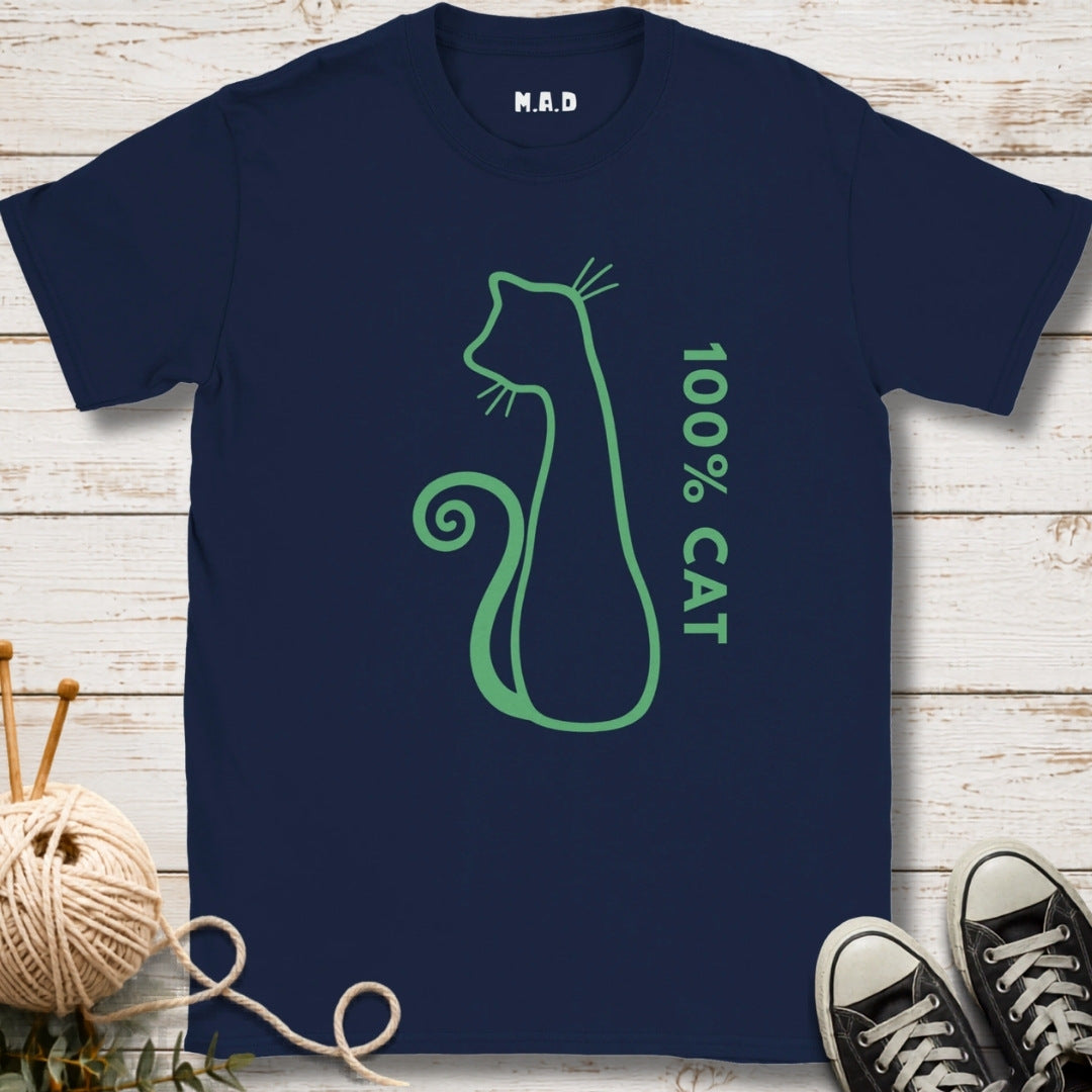 100% Cat T-shirt