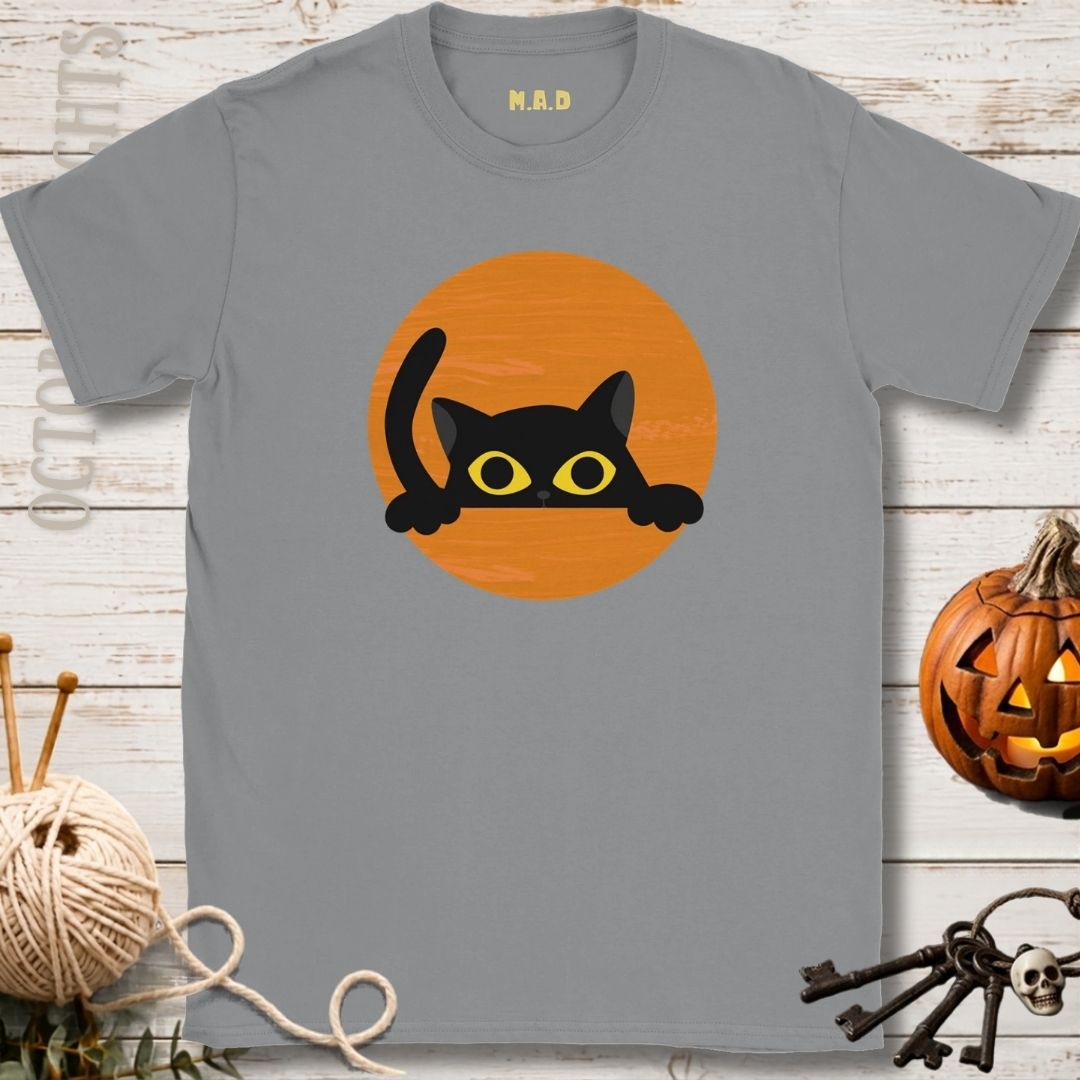 Peek-A-Boo  Cat T-shirt
