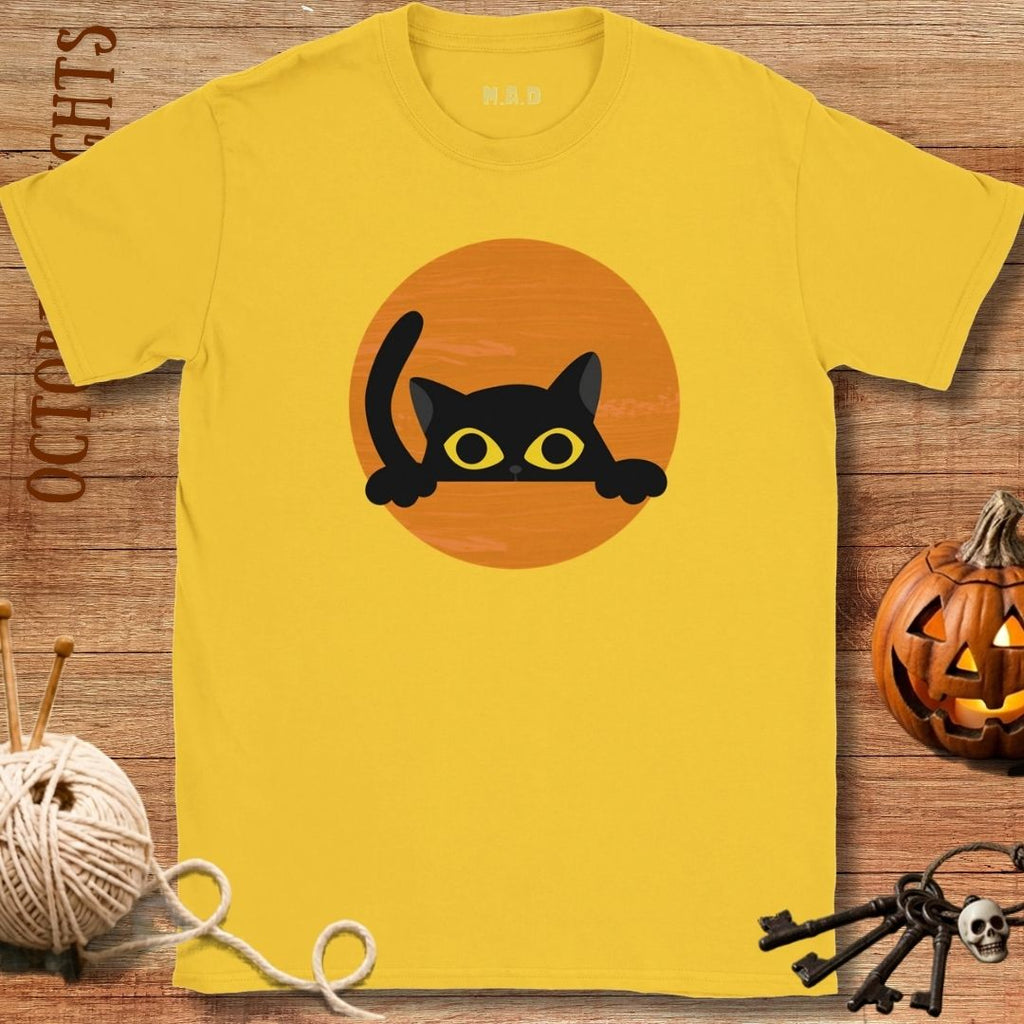 Peek-A-Boo  Cat T-shirt