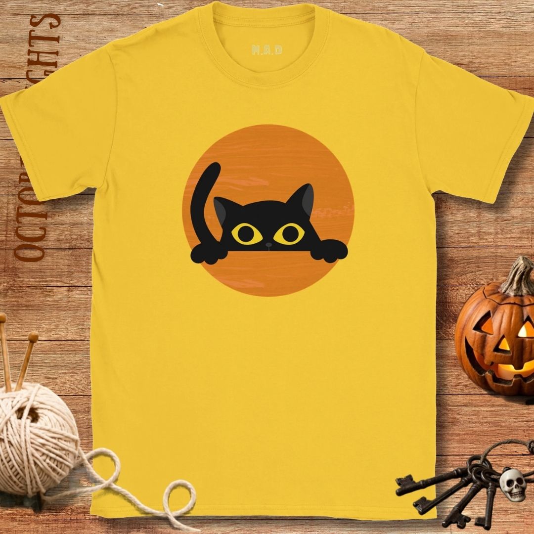 Peek-A-Boo  Cat T-shirt