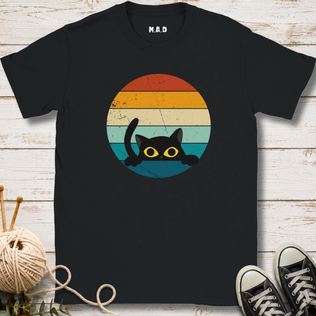 Retro Cat T-shirt