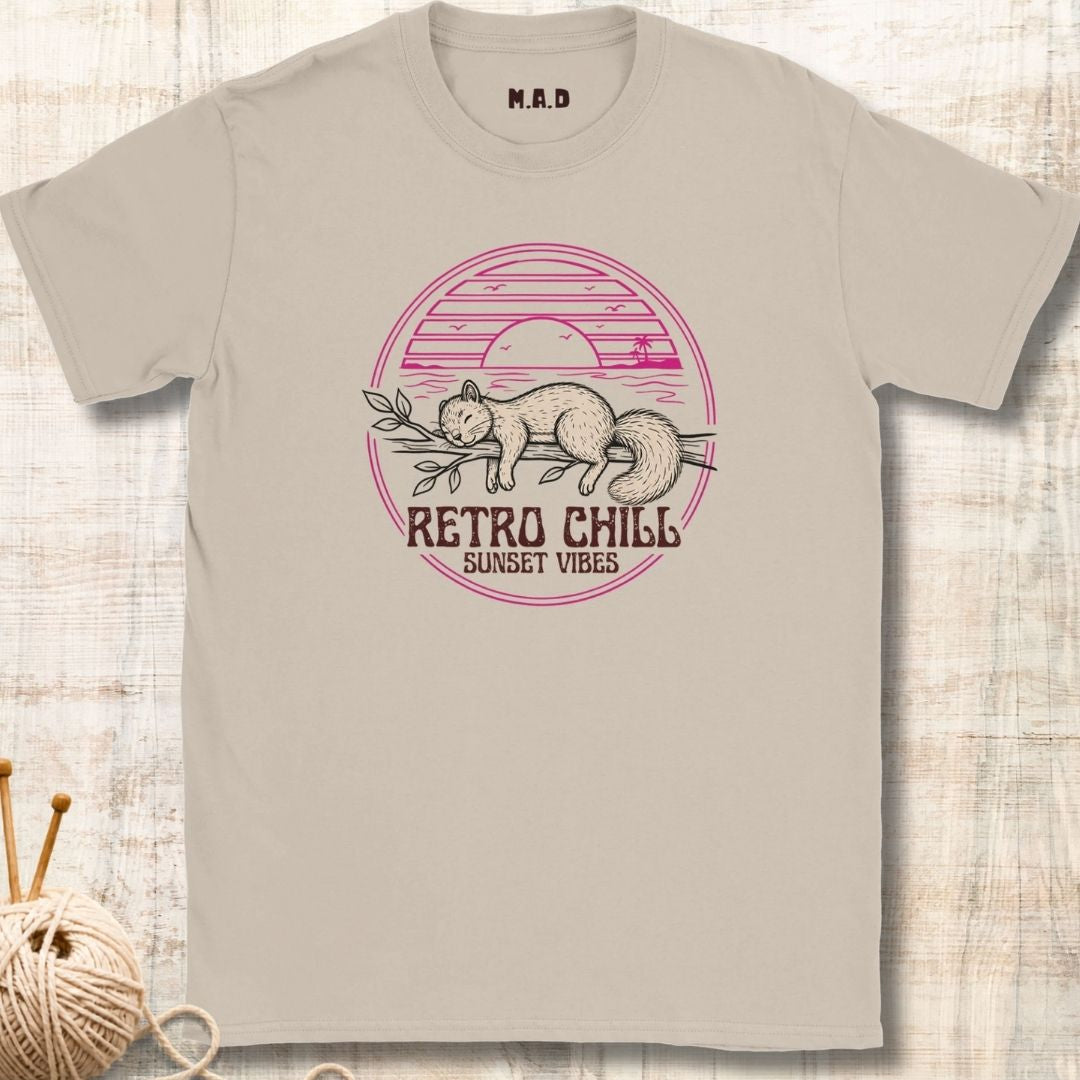 Retro Chill Squirrel T-shirt