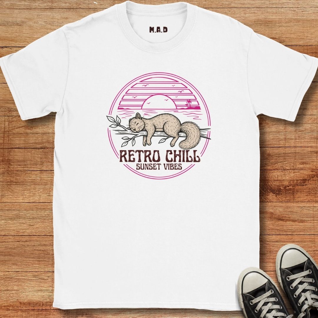 Retro Chill Squirrel T-shirt