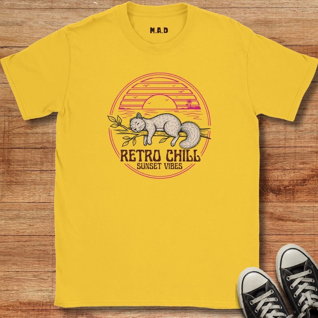 Retro Chill Squirrel T-shirt