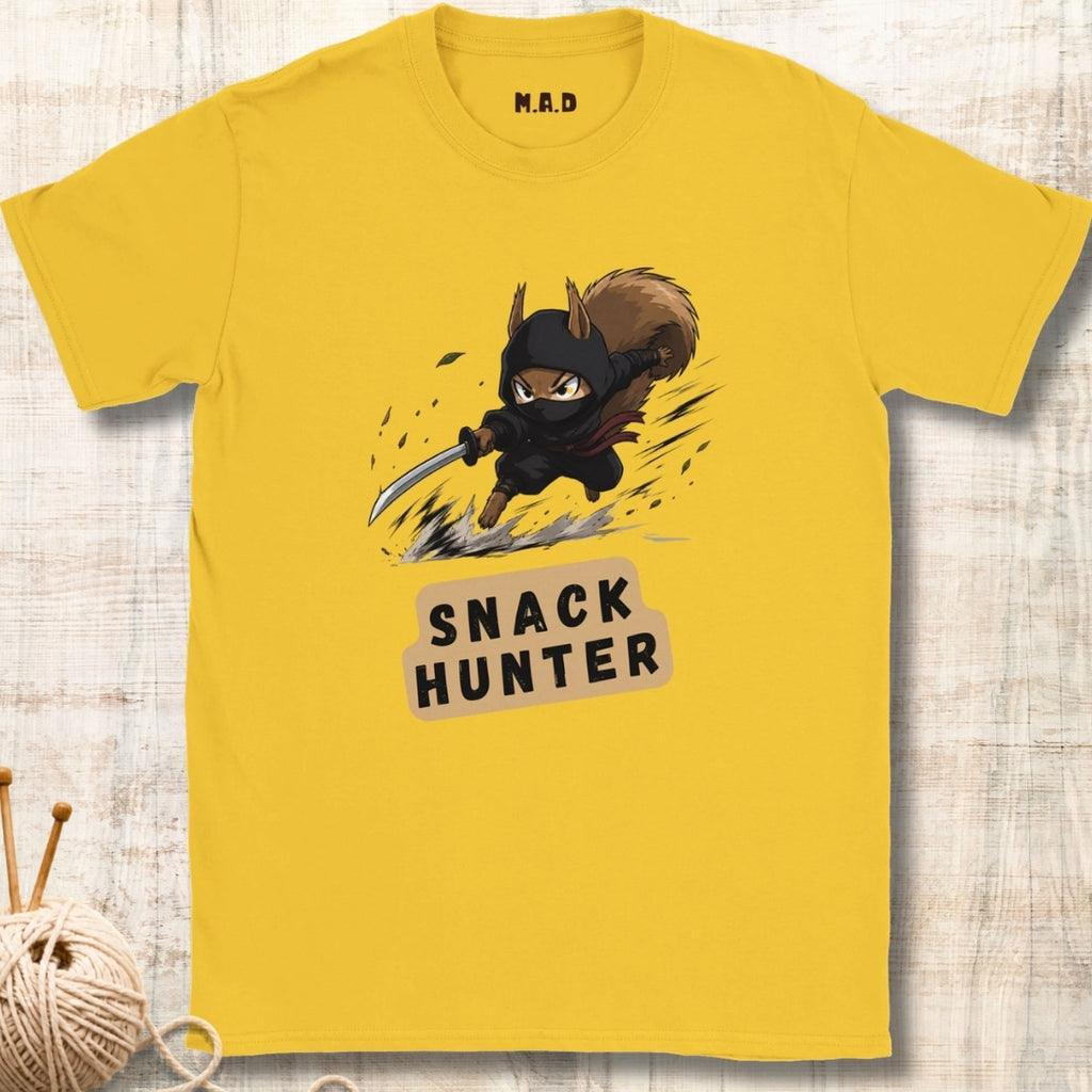 Snack Hunter Squirrel T-shirt