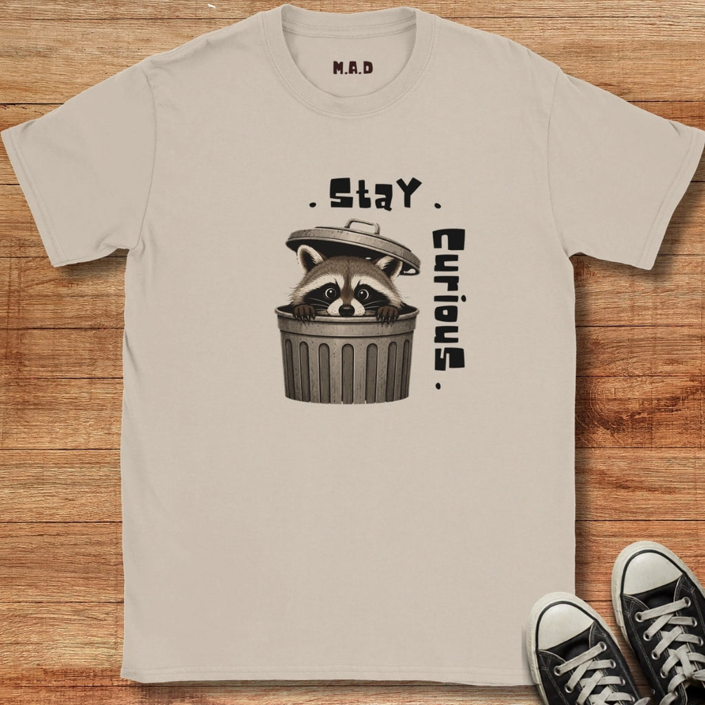 Stay Curious Racoon T-shirt
