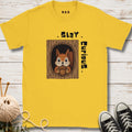 Stay Curious Squirrel Light T-shirt