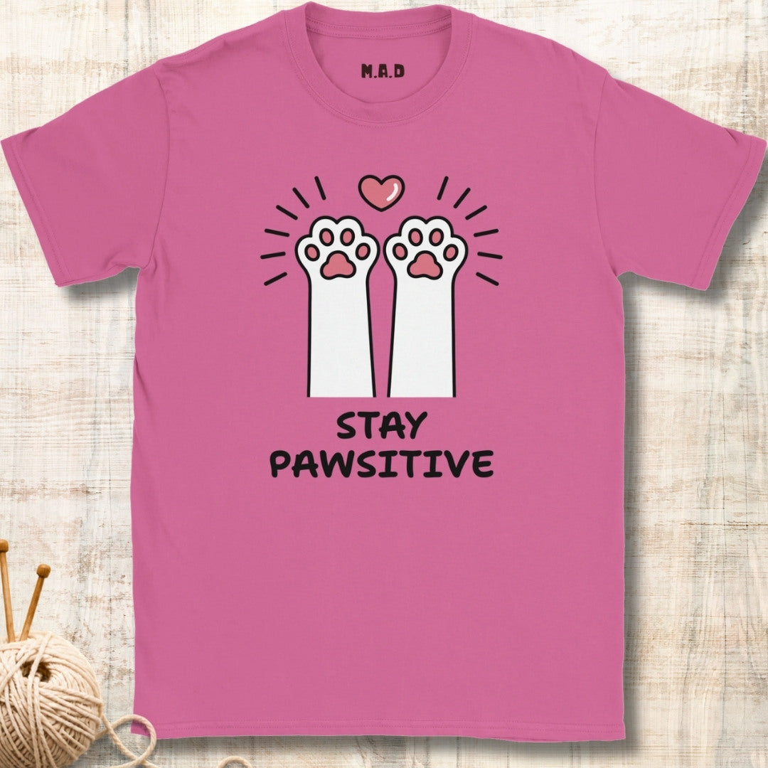 Stay Pawsitive 2 T-shirt