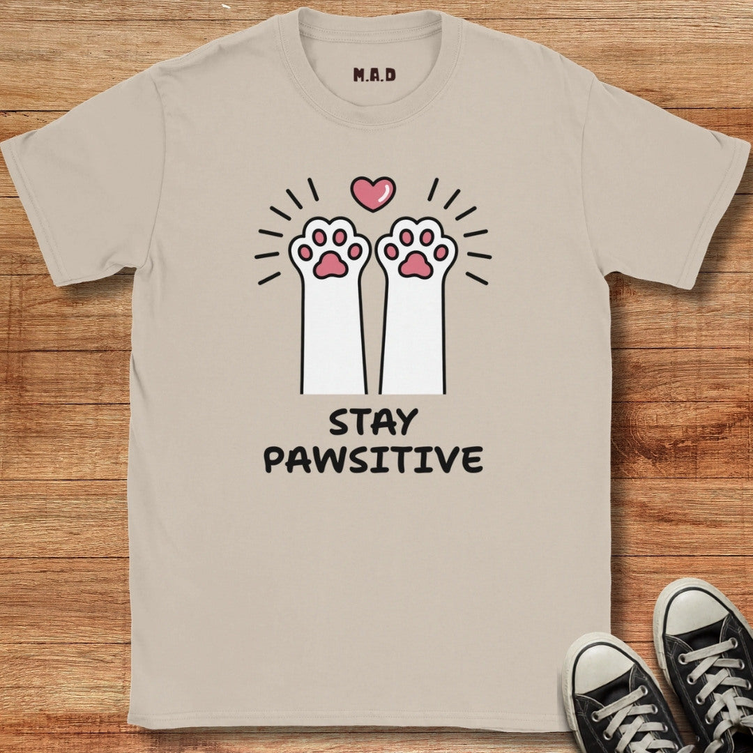 Stay Pawsitive 2 T-shirt