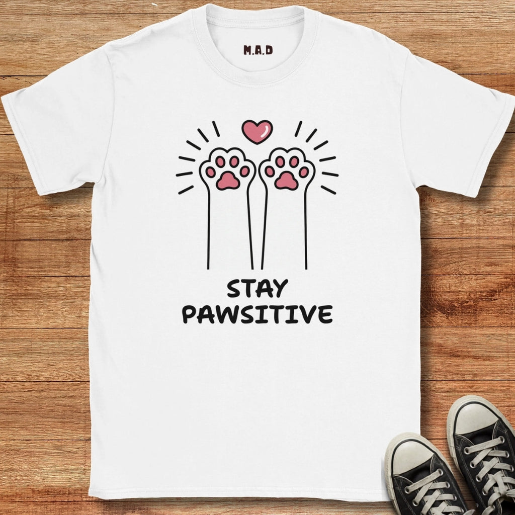 Stay Pawsitive 2 T-shirt