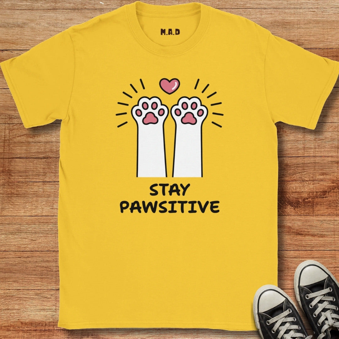 Stay Pawsitive 2 T-shirt