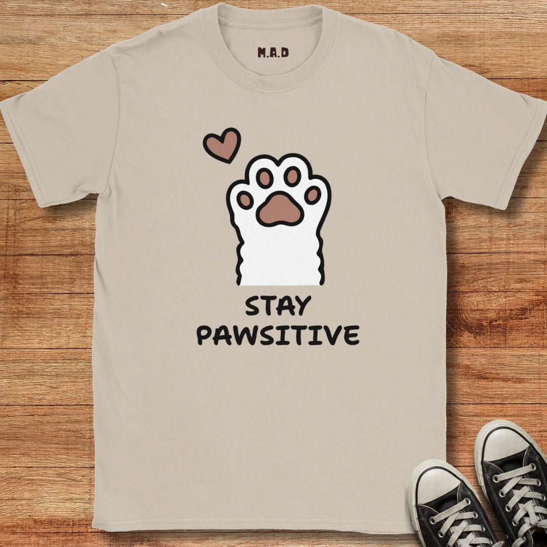 Stay Pawsitive T-shirt