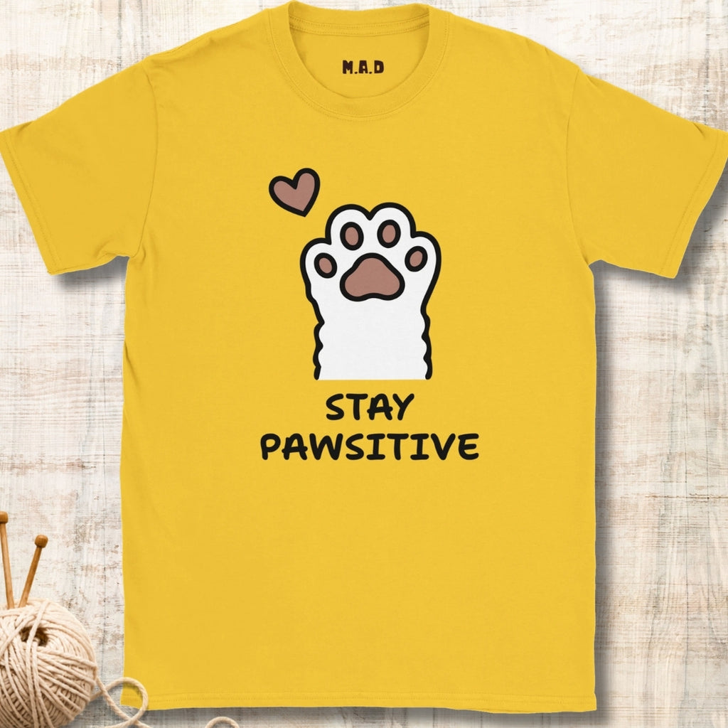 Stay Pawsitive T-shirt