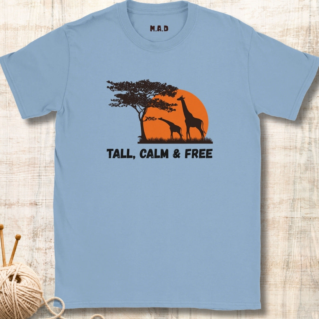 Tall Calm and Free T-shirt