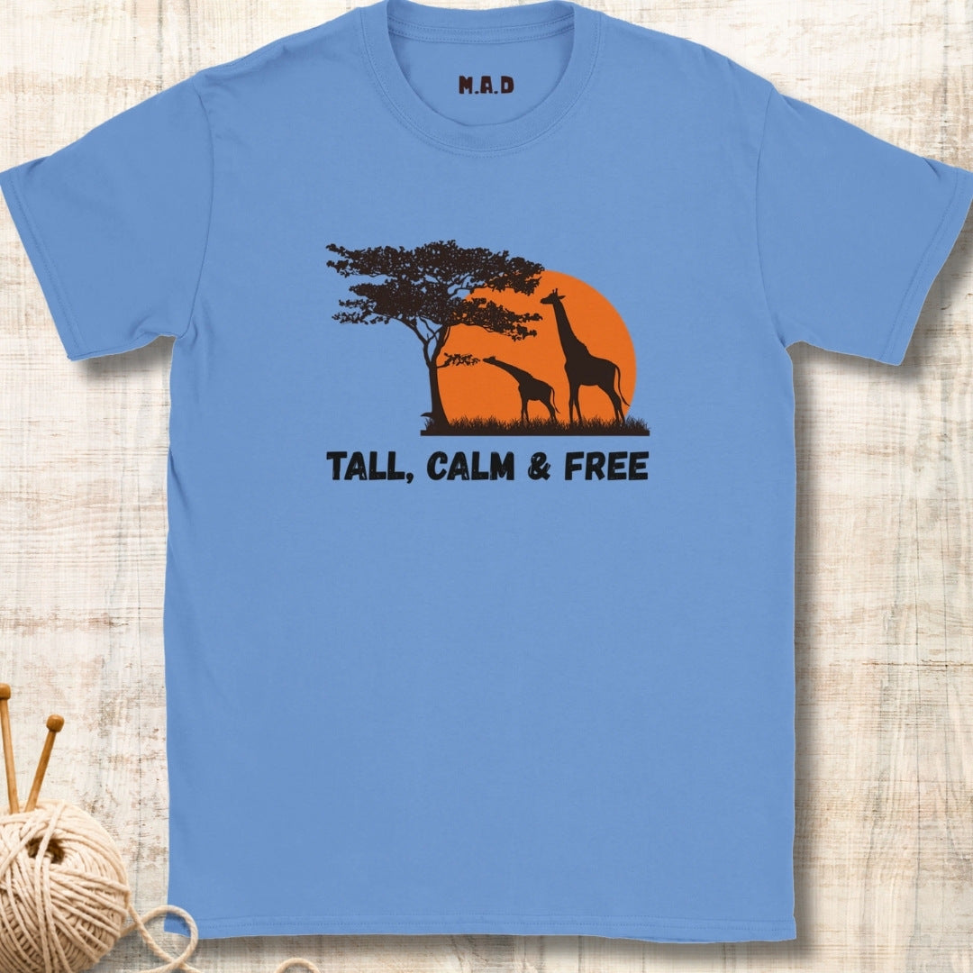 Tall Calm and Free T-shirt