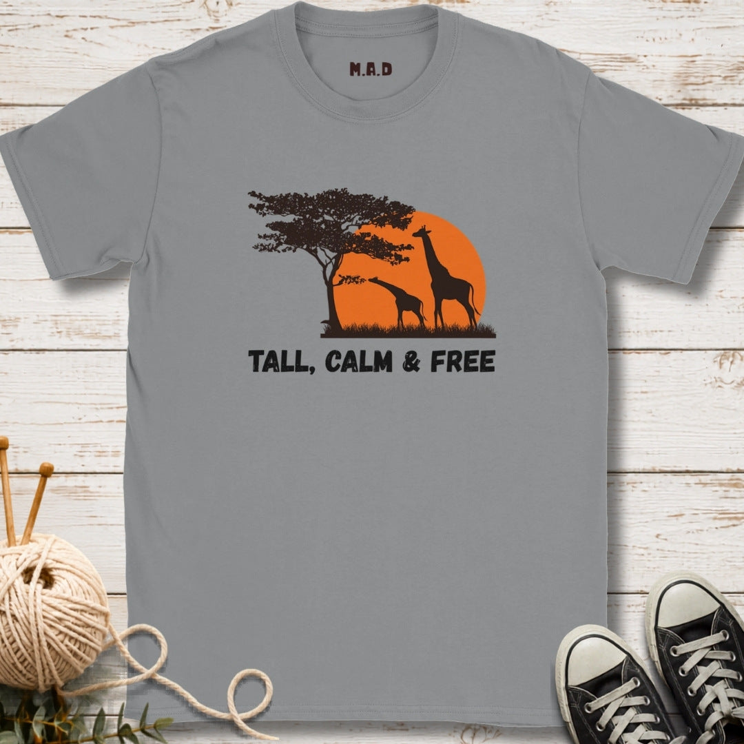 Tall Calm and Free T-shirt