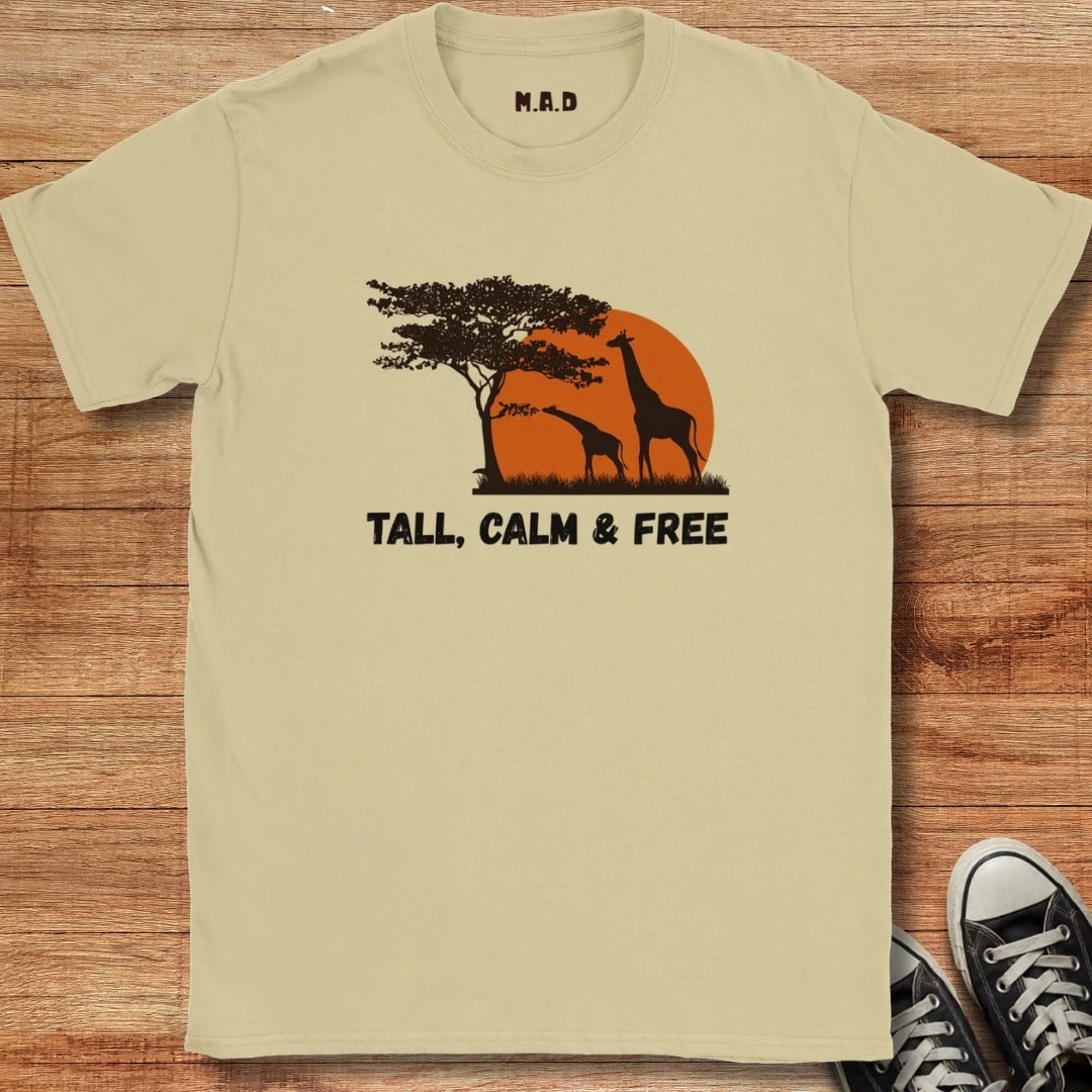 Tall Calm and Free T-shirt