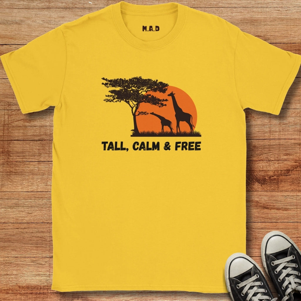 Tall Calm and Free T-shirt