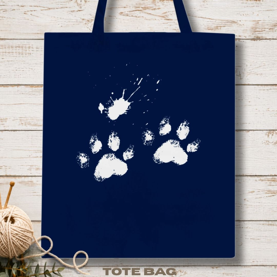 Blood Paws Tote Bag