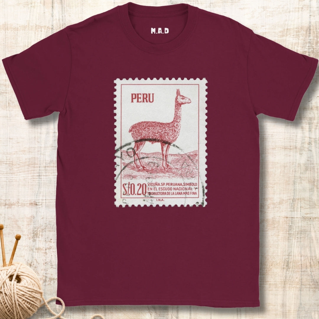 Llama Stamp (Peru edition) T-shirt