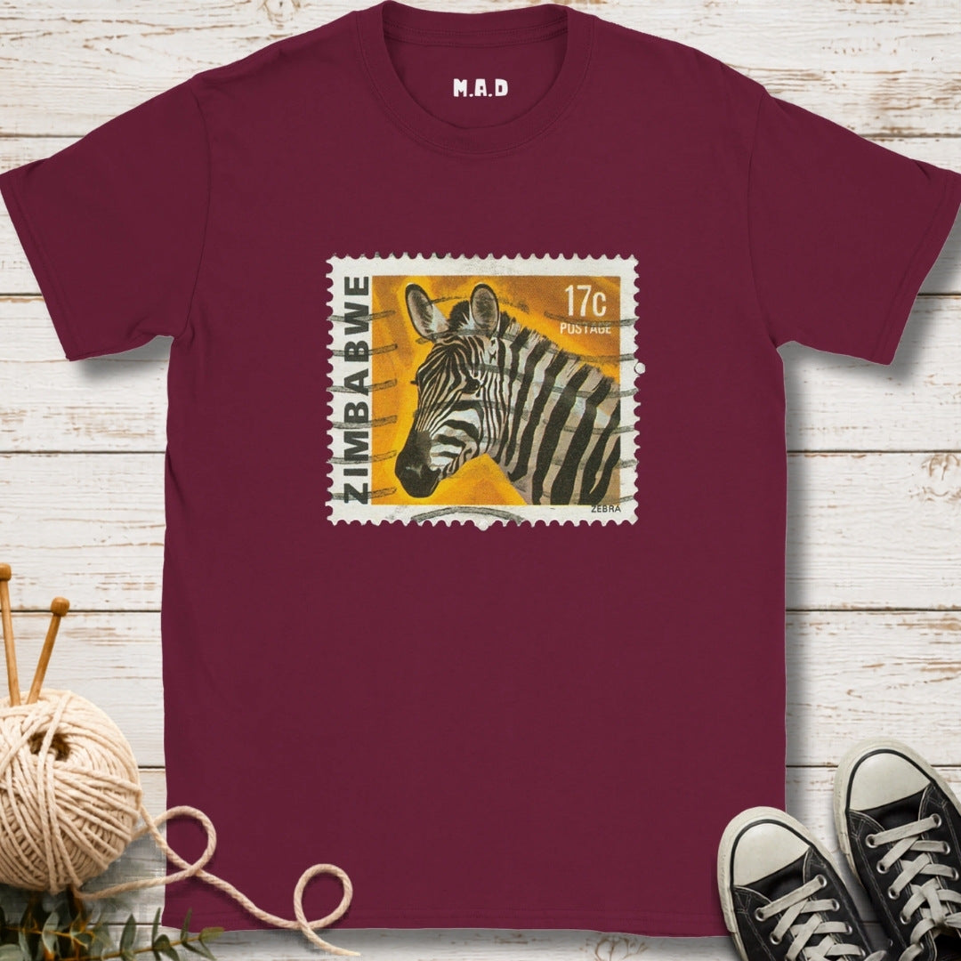 Zebra Stamp T-shirt