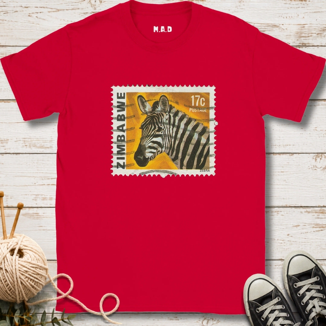 Zebra Stamp T-shirt