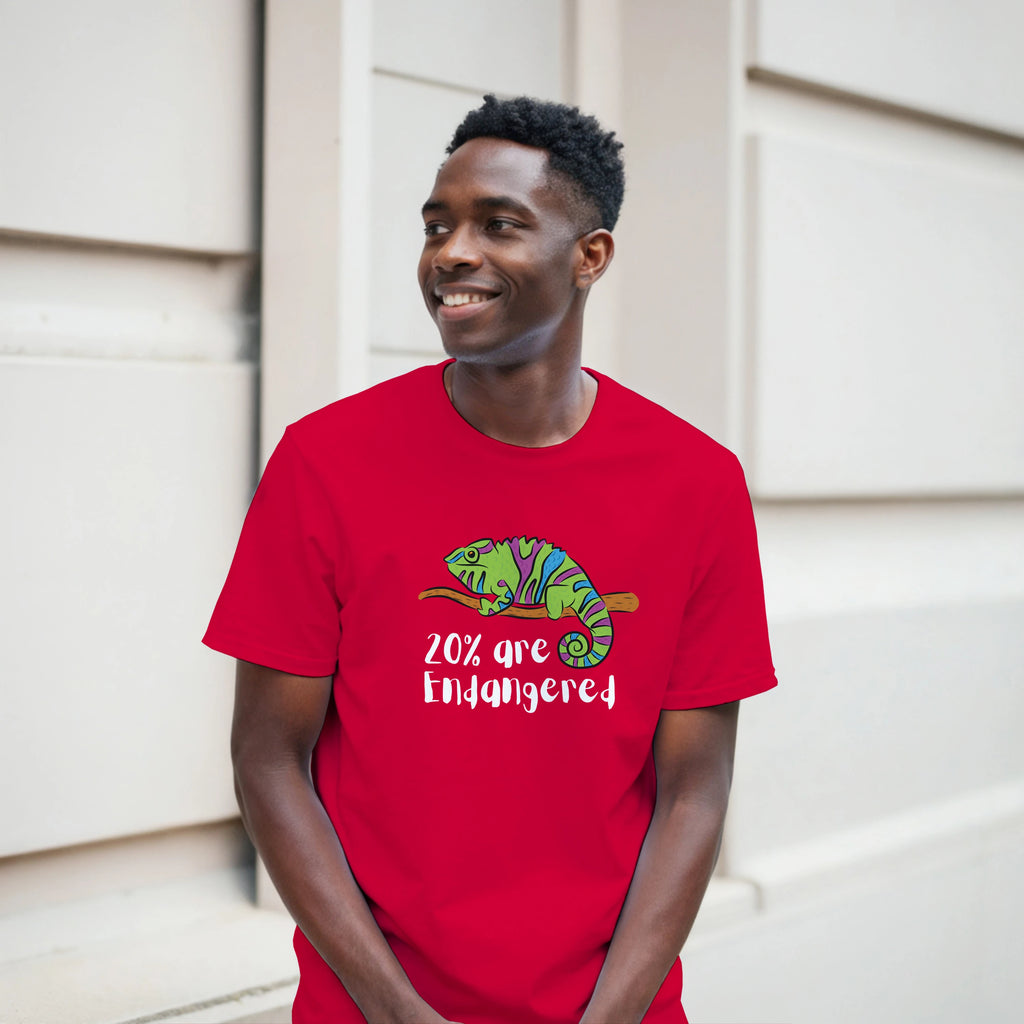 Chameleon Endangered T-shirt